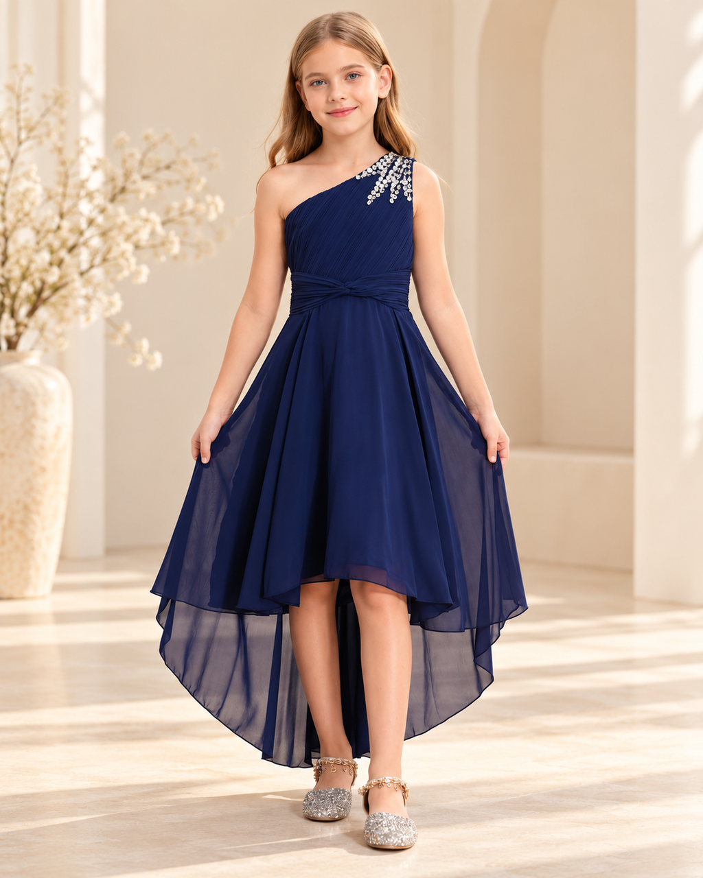 Starlight Sequin Occasion Gown