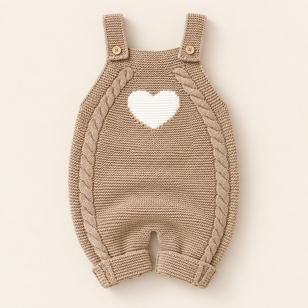 Sweetheart Knit Romper
