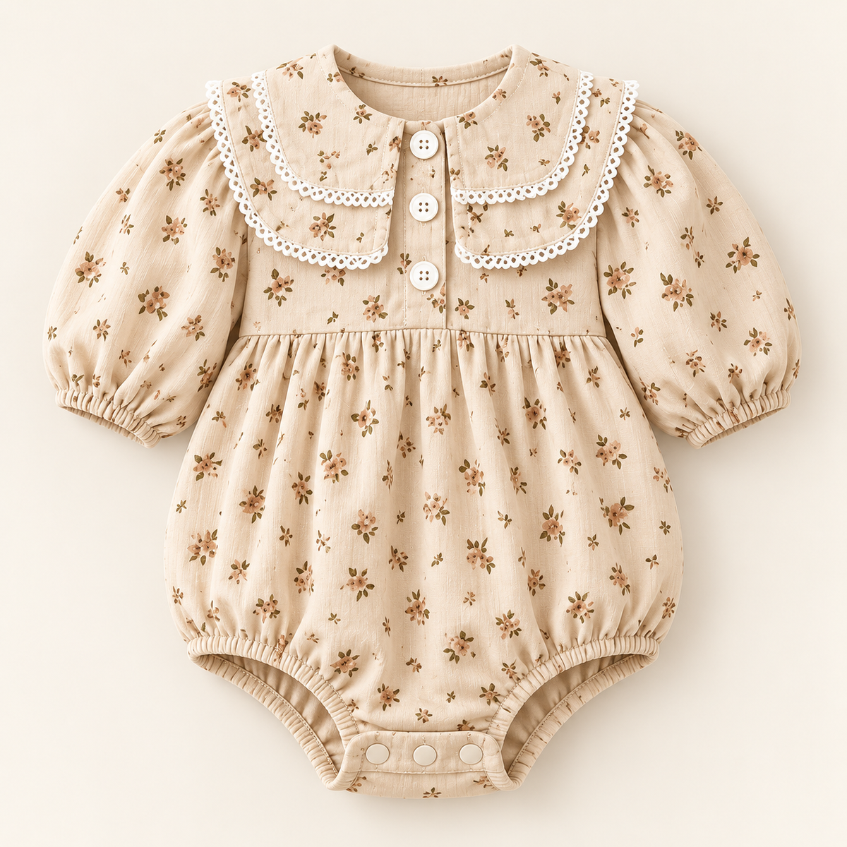 Cottage Floral Romper