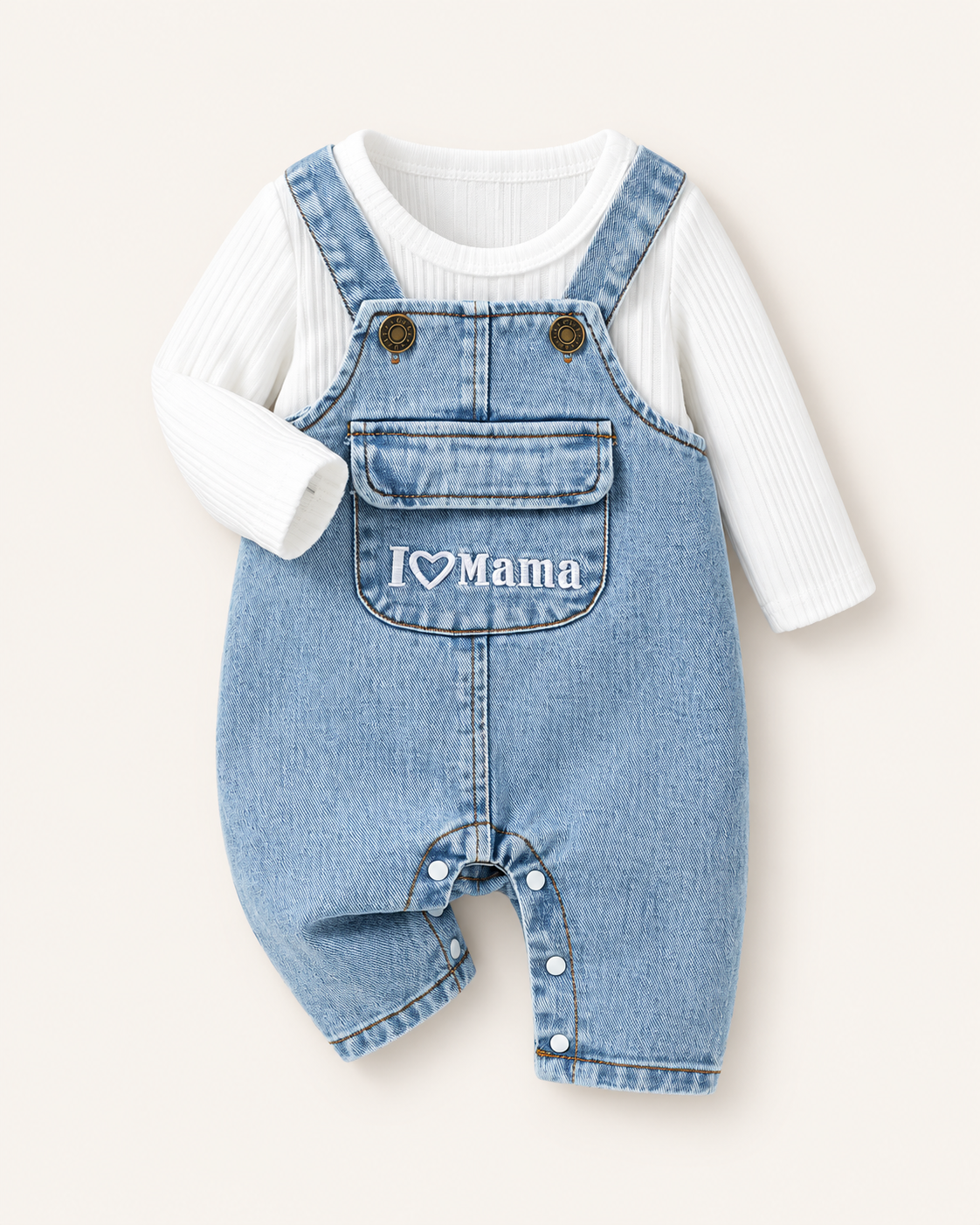 Mama Love Overall Set