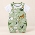 Sage Safari Romper