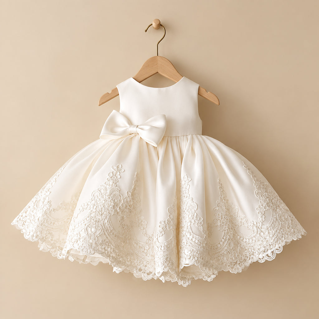 Festive Lace Party Dress