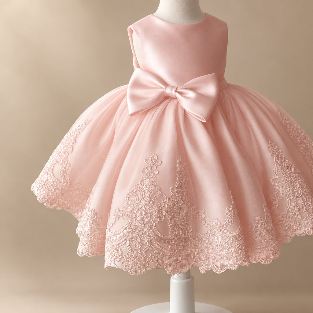 Festive Lace Party Dress