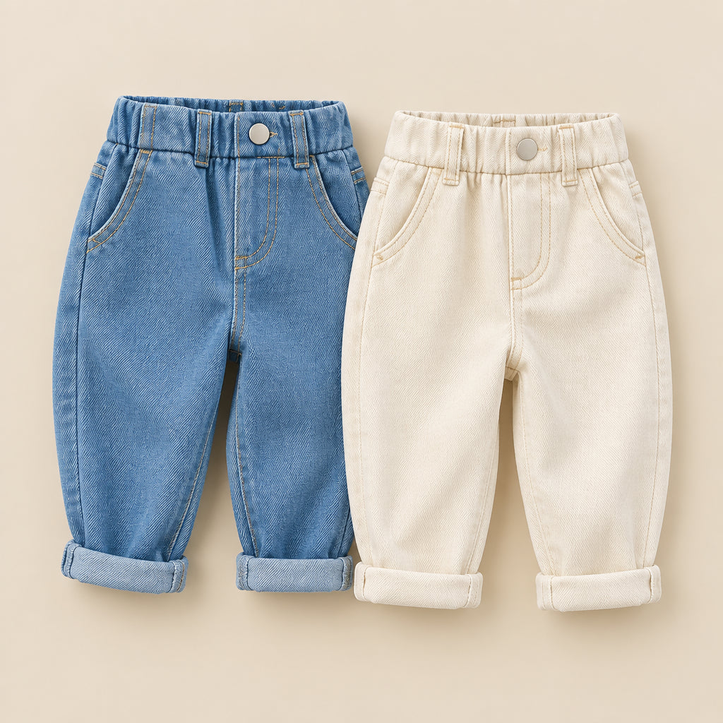 Everyday High-Waist Kids Jeans