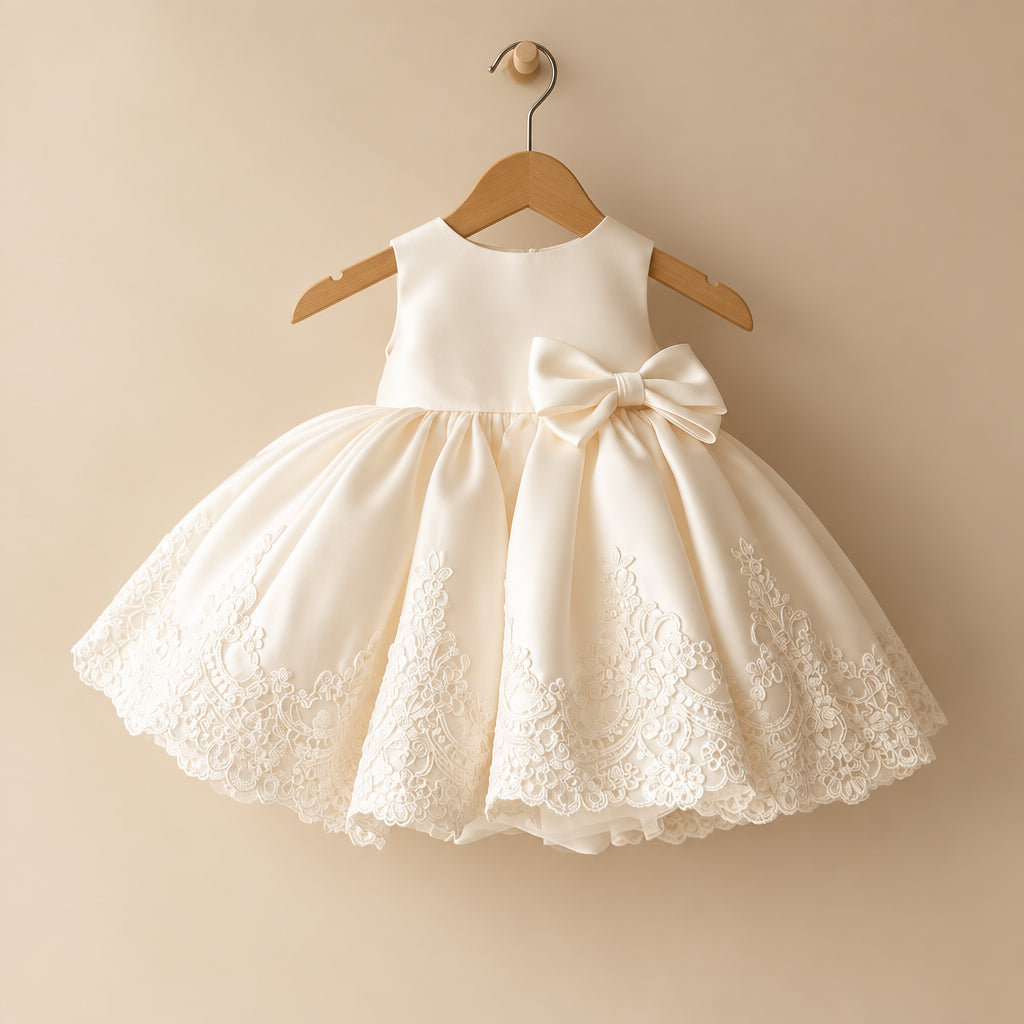 Festive Lace Party Dress