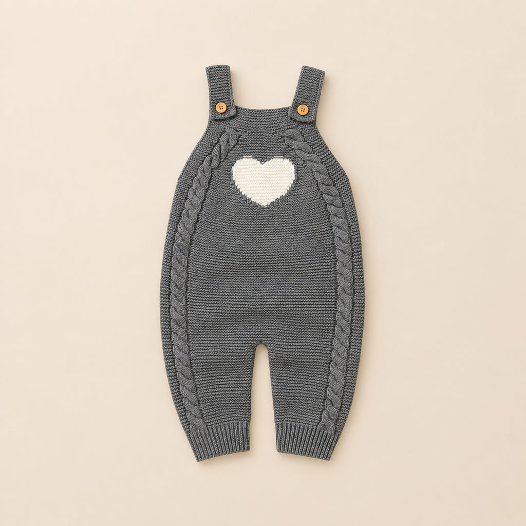 Sweetheart Knit Romper