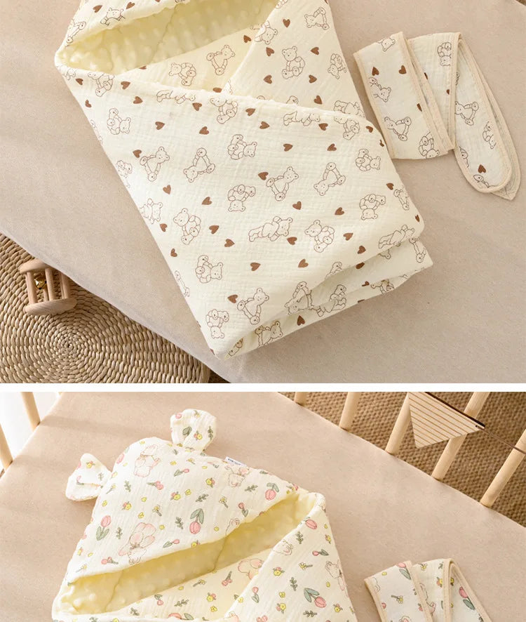 Meadow Fleece Baby Blanket