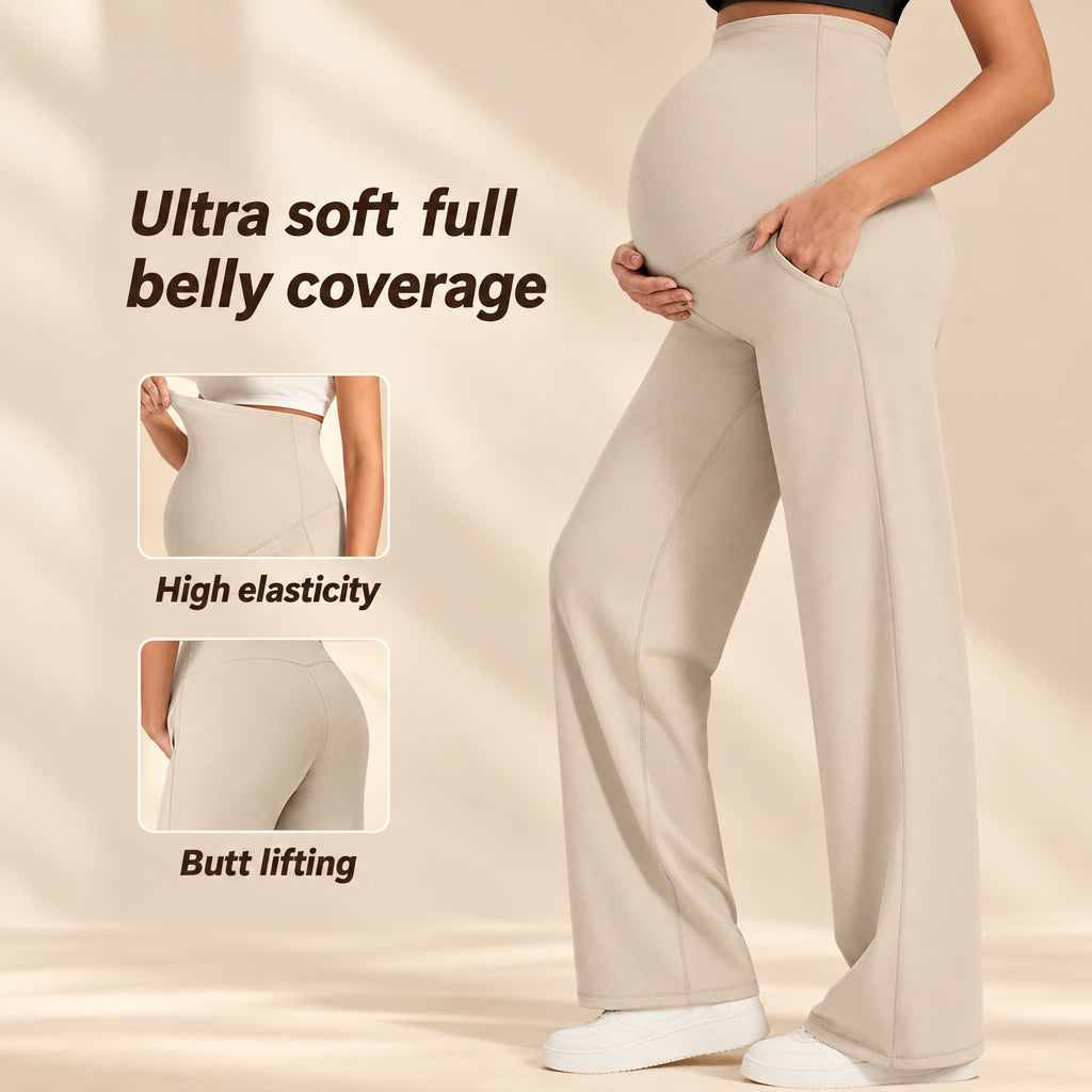 Mara Wide-Leg Maternity Pants