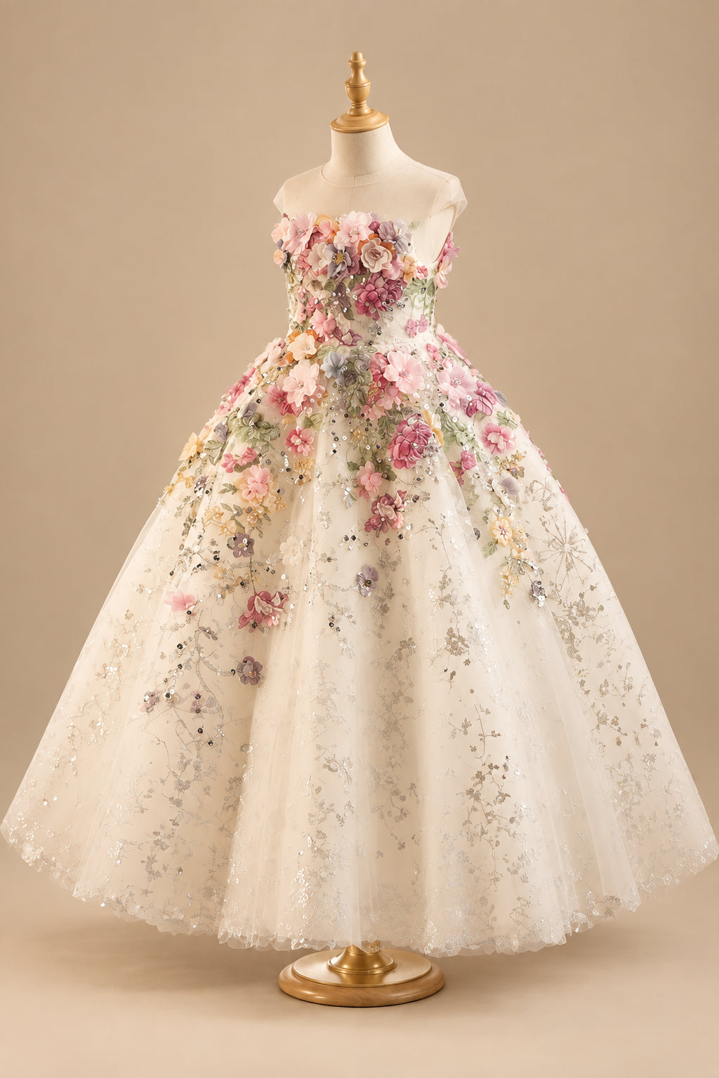 Forest Bloom Occasion Dress