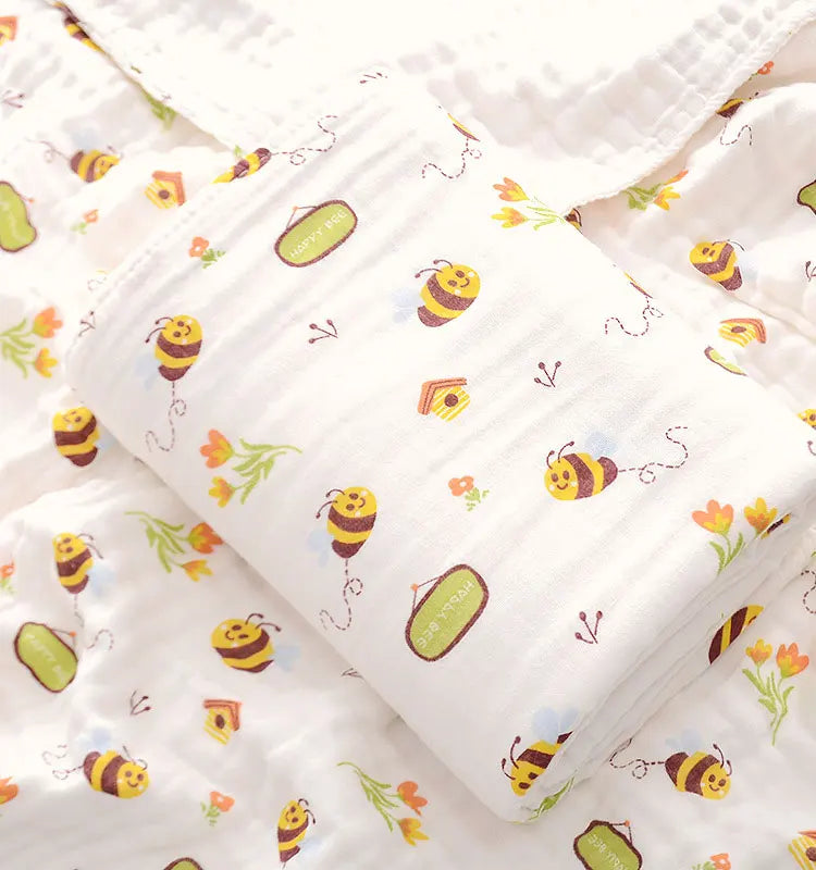 CloudSoft Gauze Baby Bath Wrap