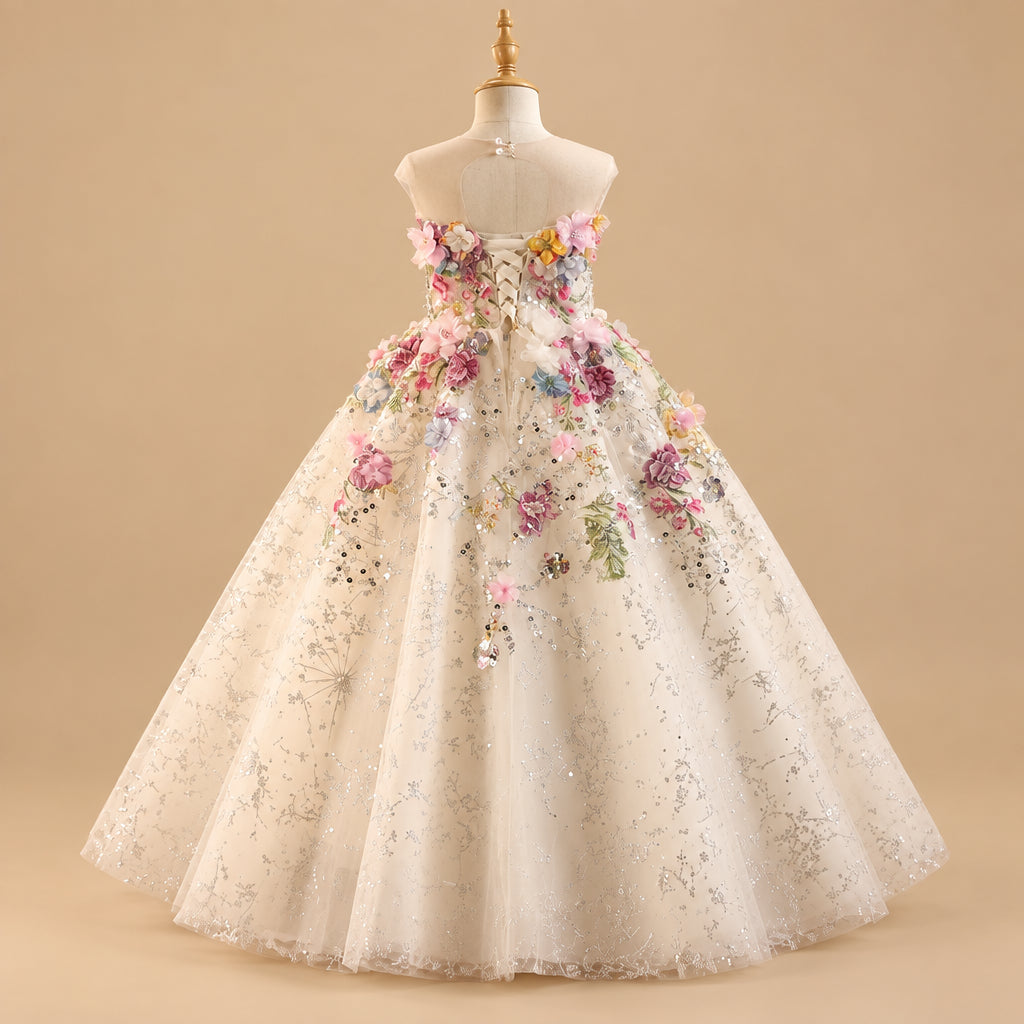 Forest Bloom Occasion Dress