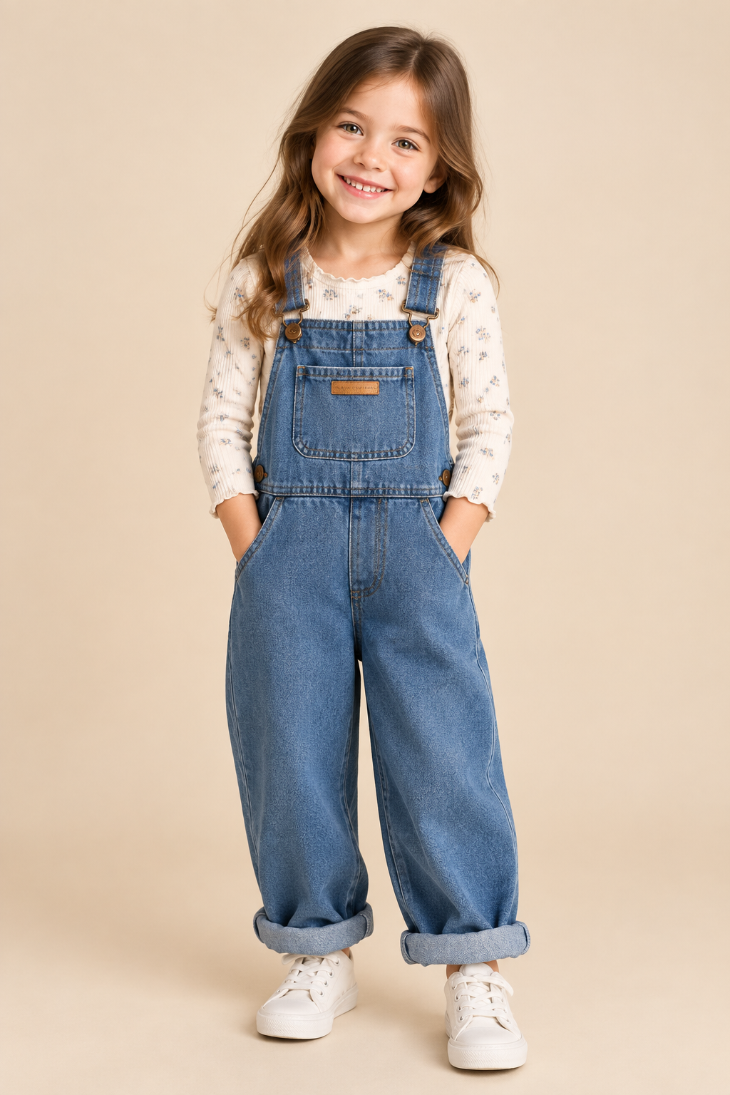Classic Denim Overalls