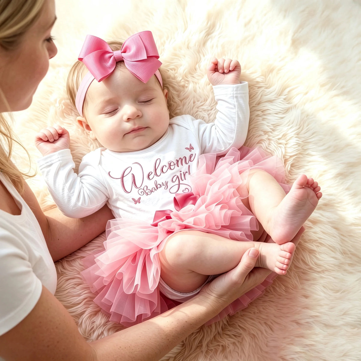 Welcome Baby Tutu Set