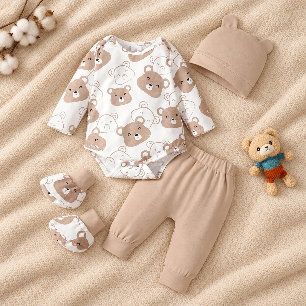 Little Bear Four-Piece Newborn Set