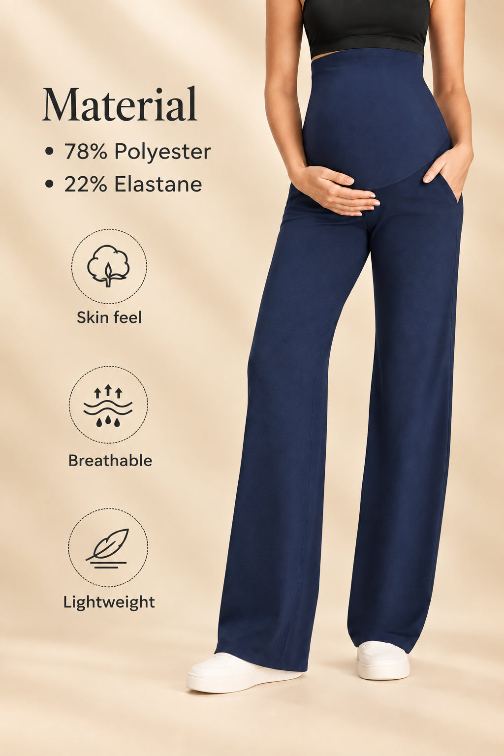 Mara Wide-Leg Maternity Pants