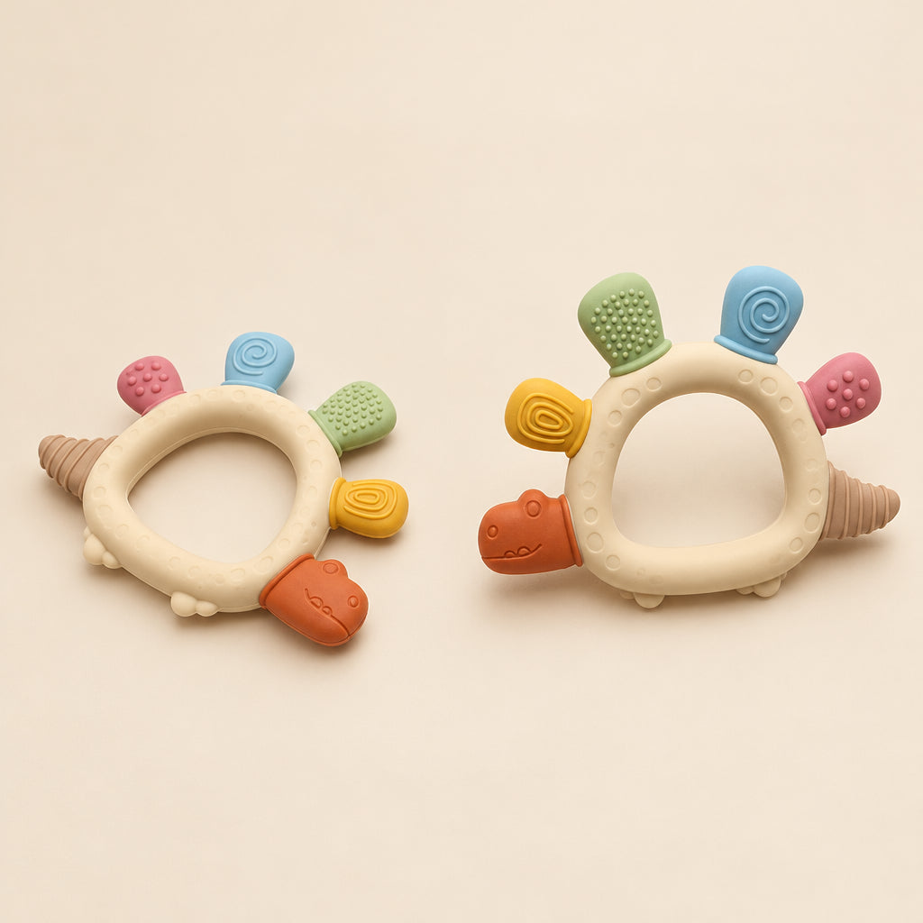 Dino Silicone Teether