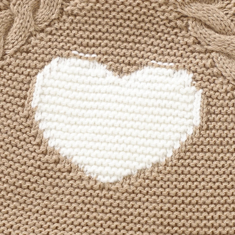 Sweetheart Knit Romper