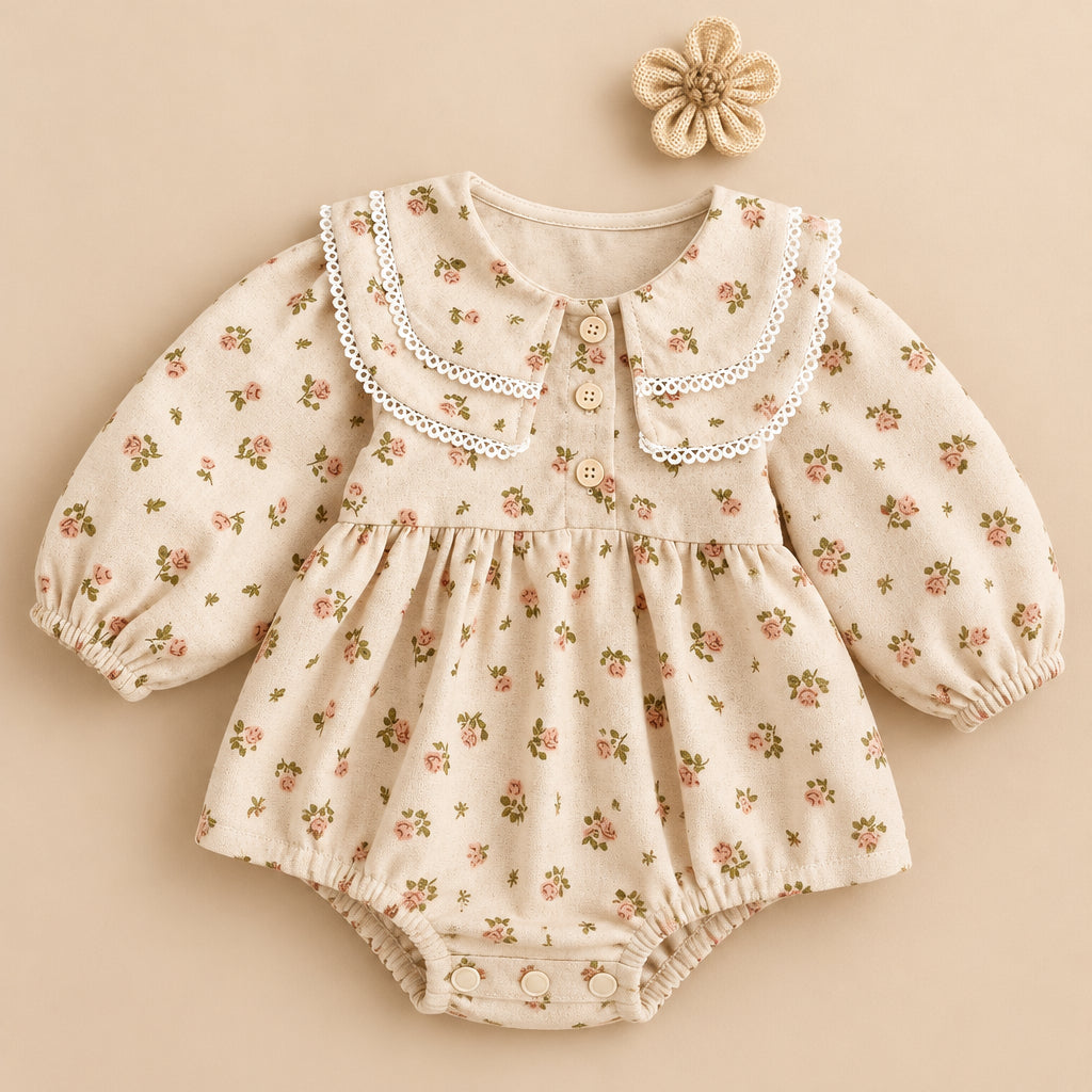 Cottage Floral Romper