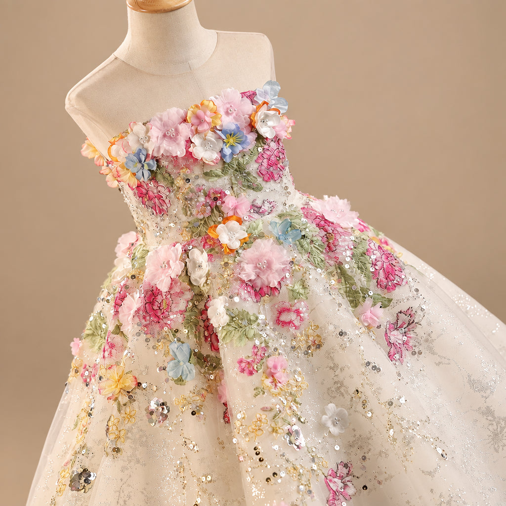 Forest Bloom Occasion Dress
