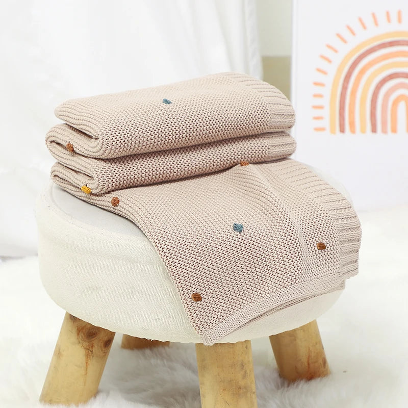 Soft Knit Baby Blanket