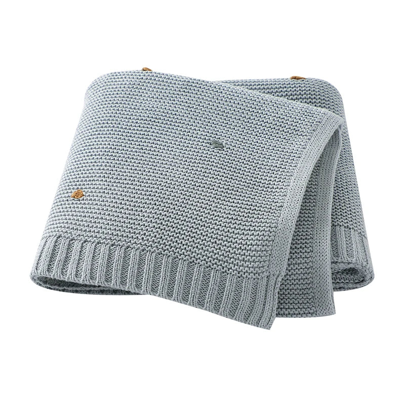 Soft Knit Baby Blanket