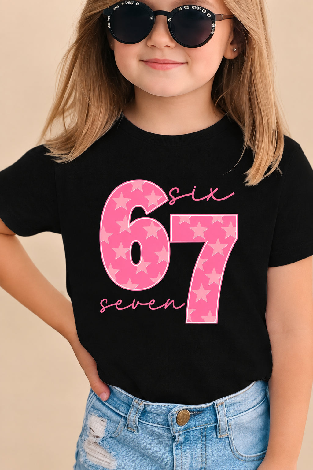 Sixty-Seven Graphic Kids Tee