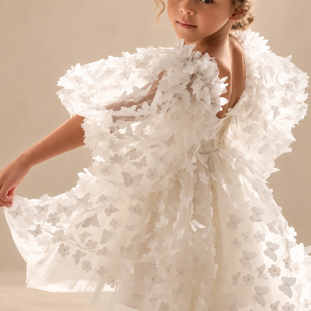 Butterfly Tulle Party Dress