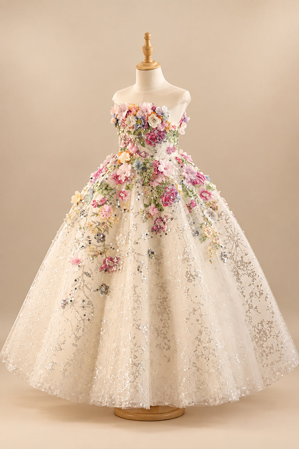 Forest Bloom Occasion Dress