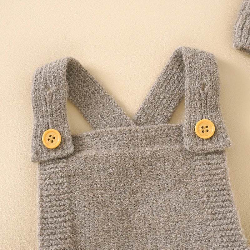 Willow Knit Overall Set