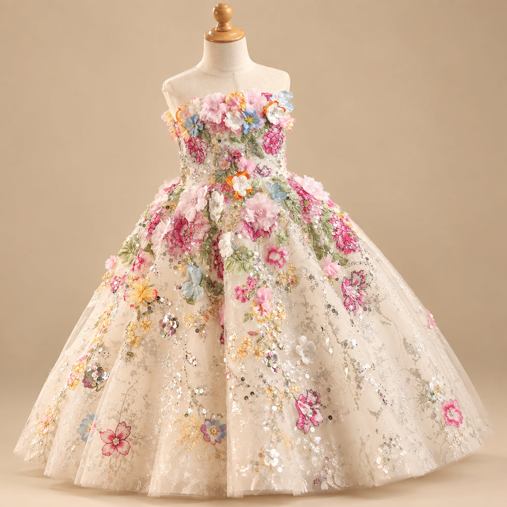 Forest Bloom Occasion Dress