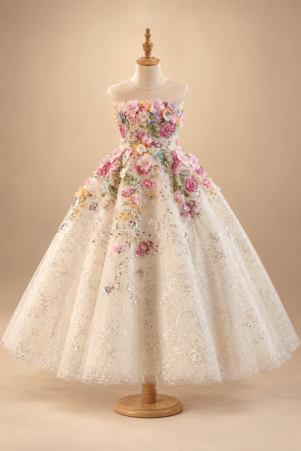 Forest Bloom Occasion Dress