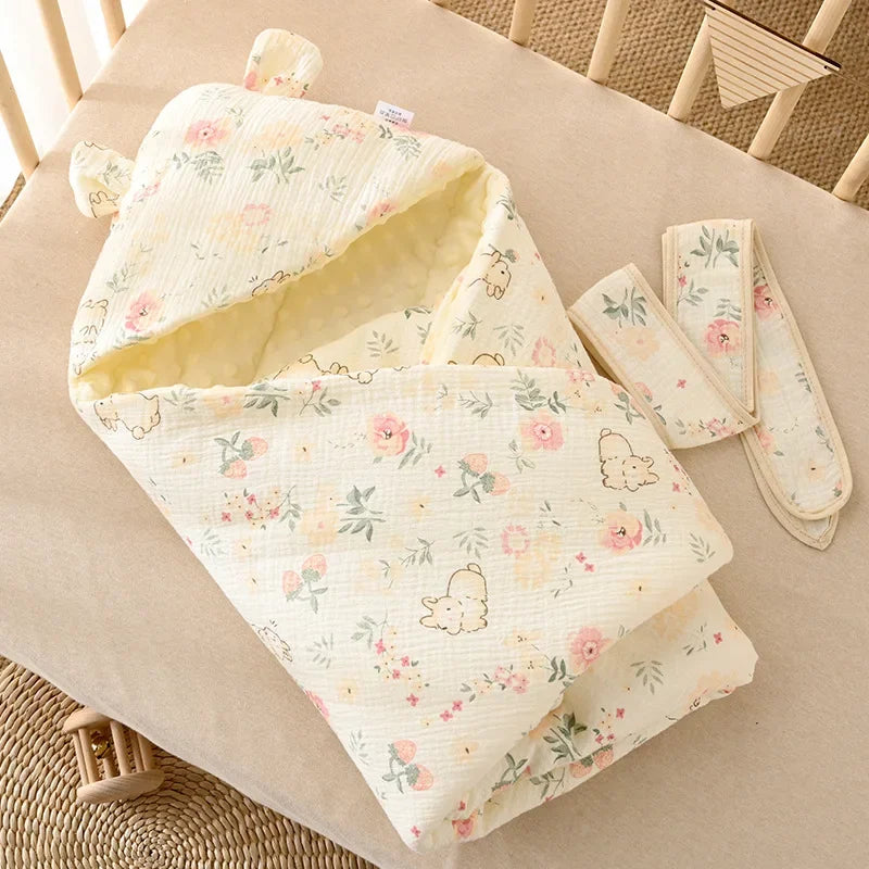 Meadow Fleece Baby Blanket