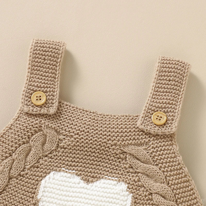 Sweetheart Knit Romper