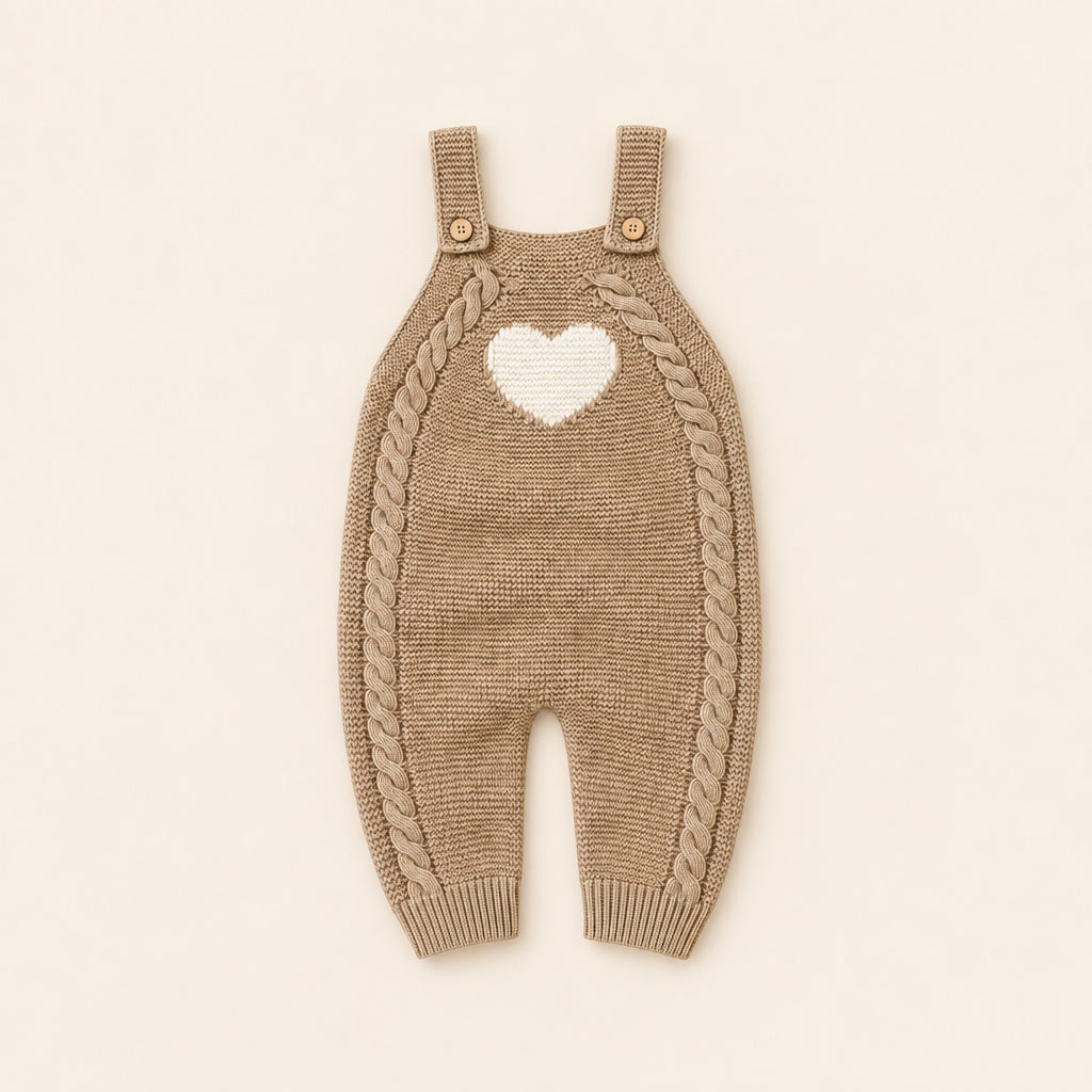 Sweetheart Knit Romper