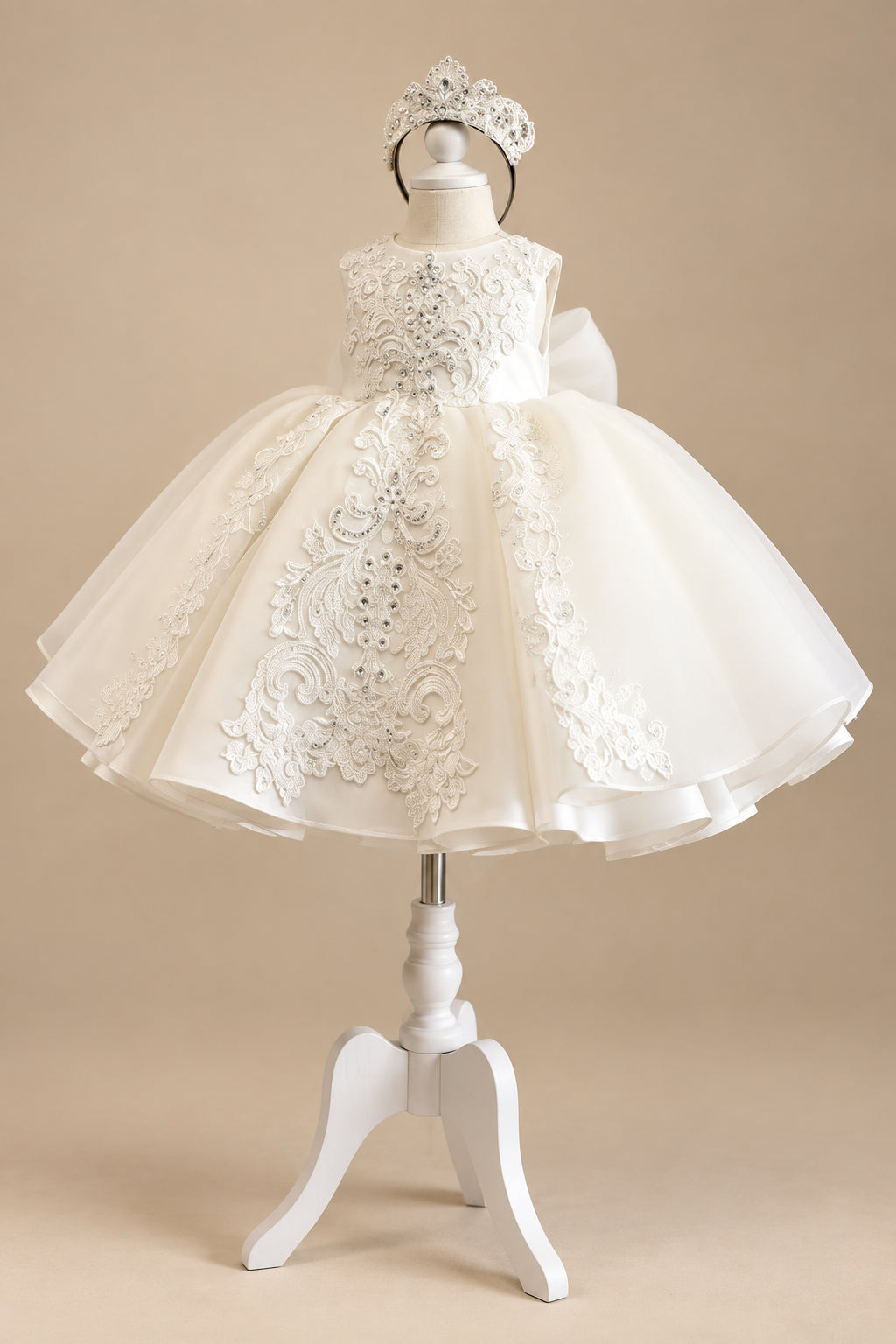Petal Tutu Flower Girl Dress