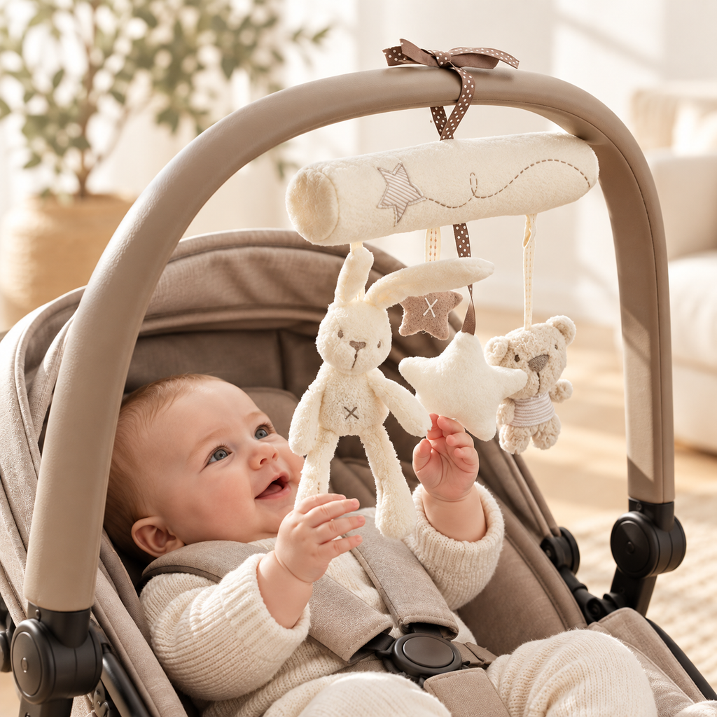 Bunny Stroller Activity Toy