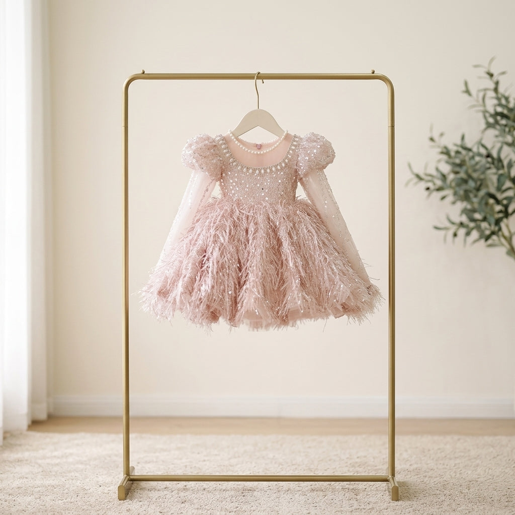 Children's Couture Dress — Lifestyle Boutique Setting | Generated by Modelize