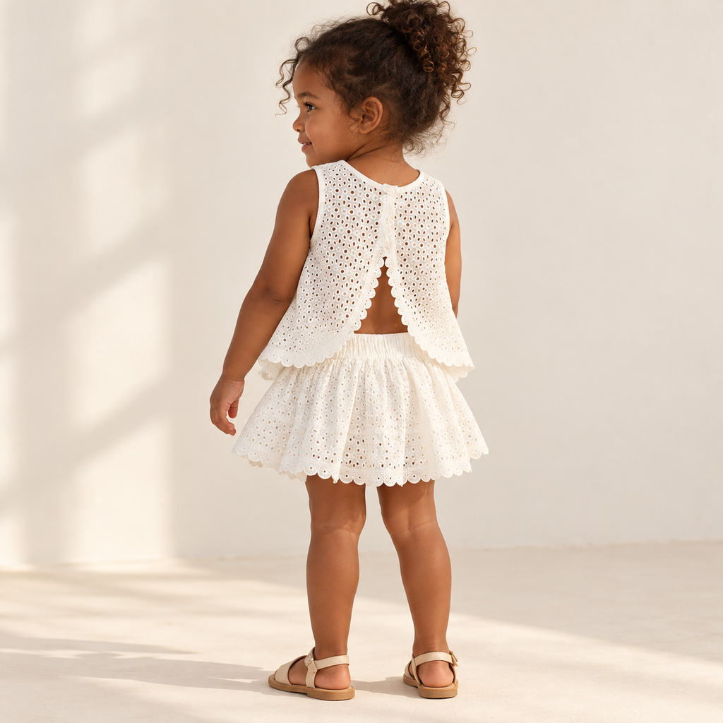 Summer Lace Two-Piece Set